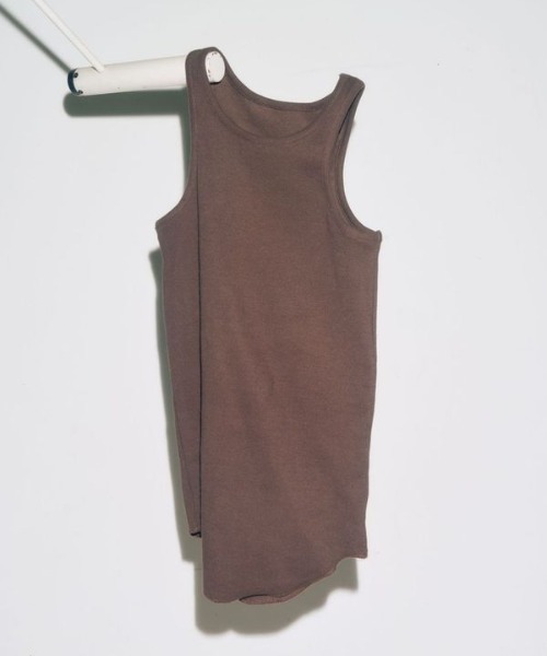 ENCIRCLE（エンサークル）の「【ENCIRCLE/エンサークル】Yin yang tank top / インヨウタンクトップ（タンクトップ・レディース・ブラウン・FREE）」の8枚目の写真
