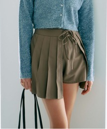 archives | プリーツスカートレイヤードショートパンツ(その他パンツ)