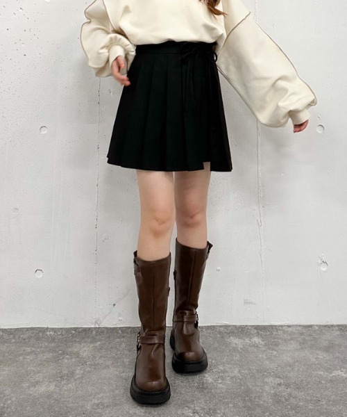 セール】プリーツスカートレイヤードショートパンツ（その他パンツ