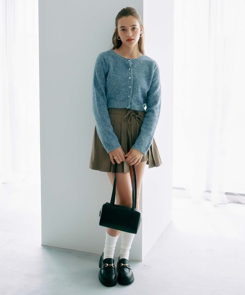 archives（アルシーヴ）の「プリーツスカートレイヤードショートパンツ（その他パンツ・レディース・ブラック/グレー/モカ・MEDIUM）」の5枚目の写真