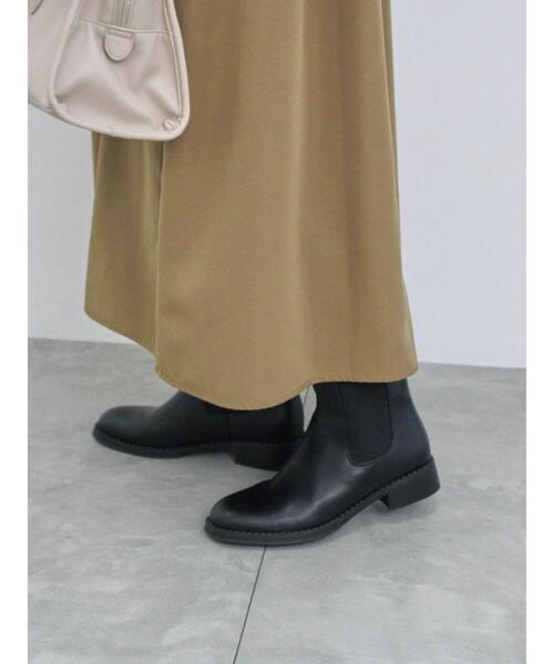 Samansa Mos2 blue(サマンサモスモスブルー)の「シアーグログランキャミワンピース(ワンピース・レディース・キャメル/チャコールグレー/ライトベージュ・F)」の11枚目の写真