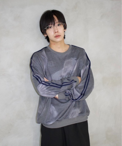 FCMM(エフシーエムエム)の「BALANCE CREWNECK SWEATSHIRT/バランスクルーネックスウェットシャツ(スウェット・メンズ・イエロー/ブラック/グレー・MEDIUM/LARGE)」の7枚目の写真