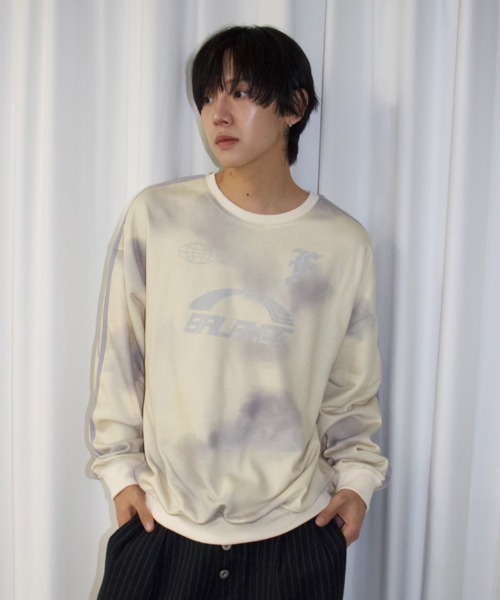 FCMM(エフシーエムエム)の「BALANCE CREWNECK SWEATSHIRT/バランスクルーネックスウェットシャツ(スウェット・メンズ・イエロー/ブラック/グレー・MEDIUM/LARGE)」の5枚目の写真