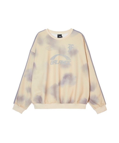 FCMM(エフシーエムエム)の「BALANCE CREWNECK SWEATSHIRT/バランスクルーネックスウェットシャツ(スウェット・メンズ・イエロー/ブラック/グレー・MEDIUM/LARGE)」の6枚目の写真
