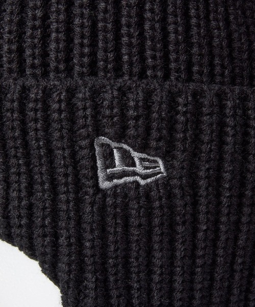 NEW ERA（ニューエラ）の「NEW ERA/ニューエラ キッズ ビーニー ニットキャップ ニット帽 帽子 Kid's ニットトラッパー ブラック 14325266（ニットキャップ/ビーニー・キッズ・ブラック・YOUTH）」の9枚目の写真