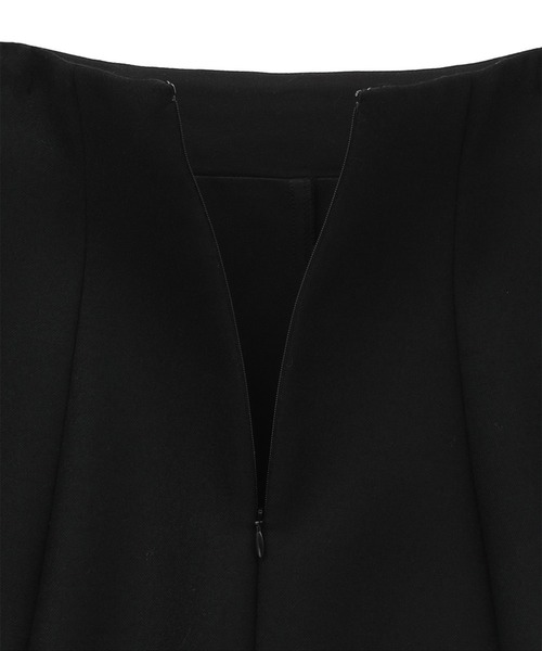 CLANE（クラネ）の「【CLANE/クラネ】CONSTRUCTIVE MINI SKIRT/コンストラクティブミニスカート（スカート・レディース・ブラック/ダークグレー・1/0）」の11枚目の写真