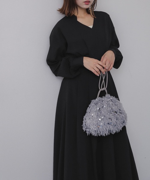 セール】スキッパーバルーンワンピース（ワンピース）｜SENSE OF PLACE