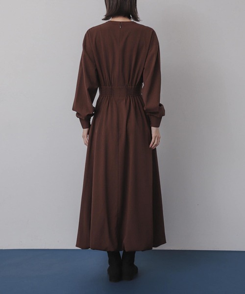 セール】スキッパーバルーンワンピース（ワンピース）｜SENSE OF PLACE