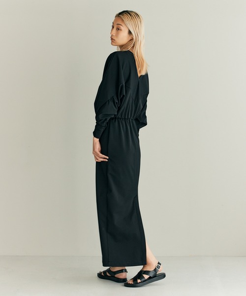 SWEAT LONG DRESS / スウェットロングドレス（ワンピース）｜THINGS  
