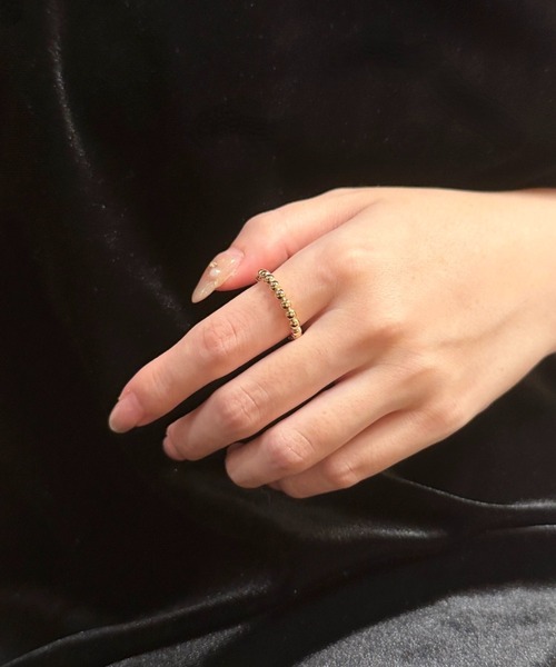 ciite'(シーテ)の「beans ring(リング・レディース・ゴールド・FREE)」の8枚目の写真