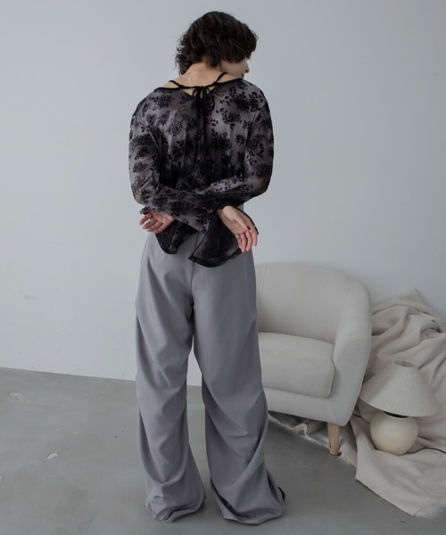 ベロアシアーチョーカートップス/新柄追加（Tシャツ/カットソー