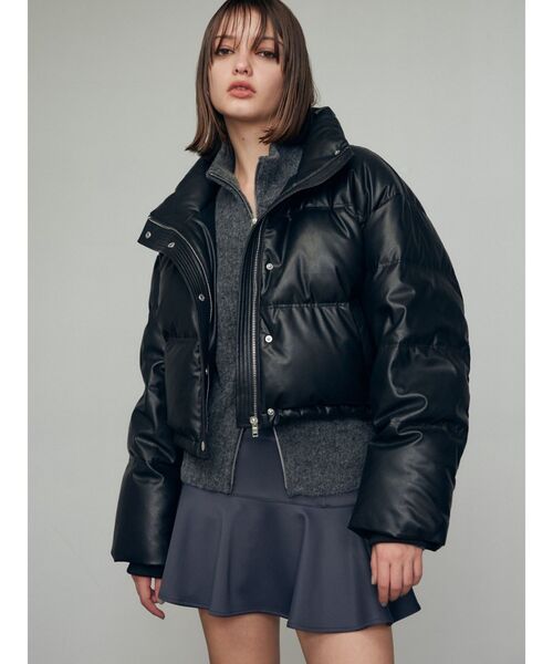 EMODA(エモダ)の「ミニフレアスカート(スカート・レディース・グレー/ブラック・MEDIUM/SMALL)」の12枚目の写真