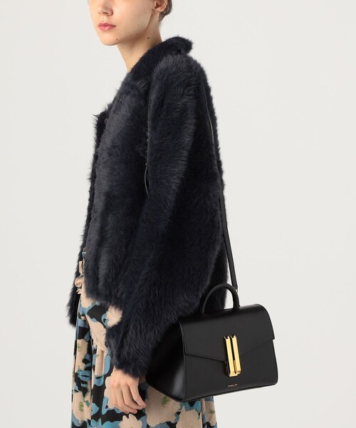 DEMELLIER LONDON(デメリエーロンドン)の「DEMELLIER MIDI MONTREAL ショルダーバッグ(ハンドバッグ・レディース・ブラック・FREE)」の2枚目の写真