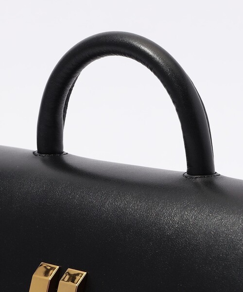 DEMELLIER LONDON(デメリエーロンドン)の「DEMELLIER MIDI MONTREAL ショルダーバッグ(ハンドバッグ・レディース・ブラック・FREE)」の6枚目の写真