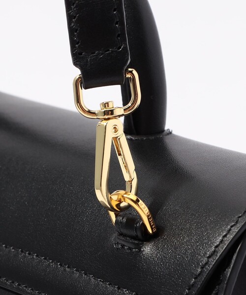 DEMELLIER LONDON(デメリエーロンドン)の「DEMELLIER MIDI MONTREAL ショルダーバッグ(ハンドバッグ・レディース・ブラック・FREE)」の10枚目の写真