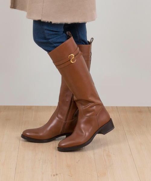 □極レア□ Sergio Rossi ロングブーツ パイソン ブラック 2136A □激