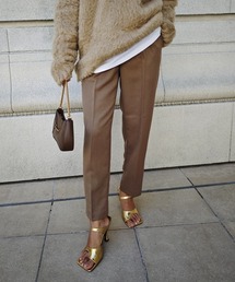 esutoreja | テーパードセンタープレススラックス(スラックス)