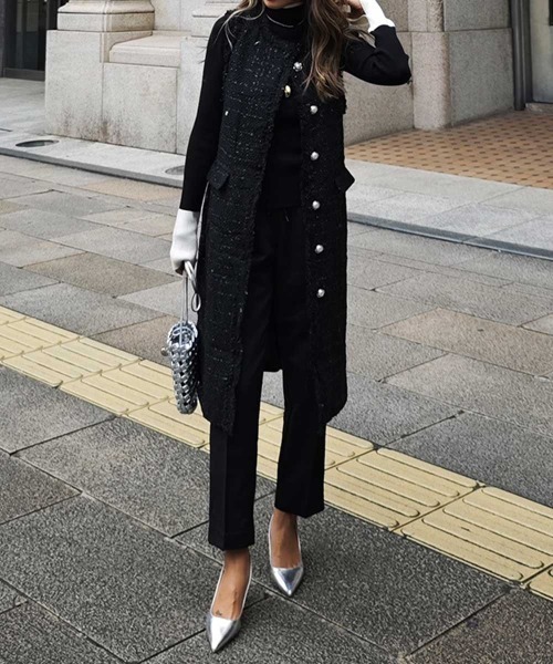 esutoreja(エストレジャ)の「テーパードセンタープレススラックス(スラックス・レディース・ホワイト/ブラウン/ブラック・S/M)」の22枚目の写真