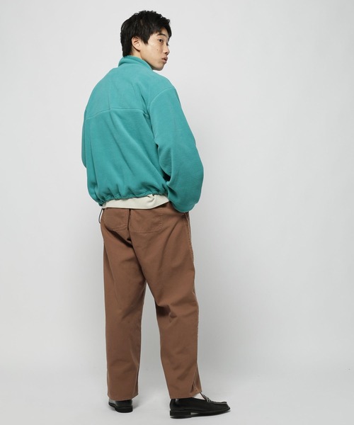 niko and...（ニコアンド）の「【CITY CREEK】ハーフボタンフリースプルオーバー（その他トップス・レディース・チャコール/ベージュ/スカイブルー・LARGE/MEDIUM）」の12枚目の写真