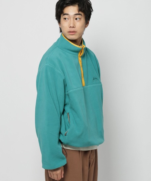 niko and...（ニコアンド）の「【CITY CREEK】ハーフボタンフリースプルオーバー（その他トップス・レディース・チャコール/ベージュ/スカイブルー・LARGE/MEDIUM）」の13枚目の写真