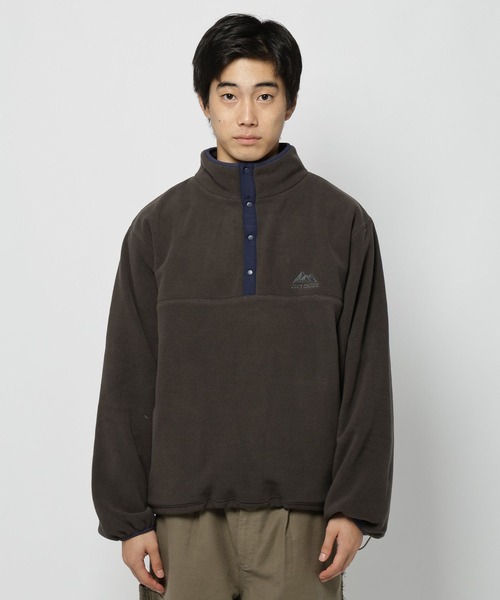 niko and...（ニコアンド）の「【CITY CREEK】ハーフボタンフリースプルオーバー（その他トップス・レディース・チャコール/ベージュ/スカイブルー・LARGE/MEDIUM）」の14枚目の写真