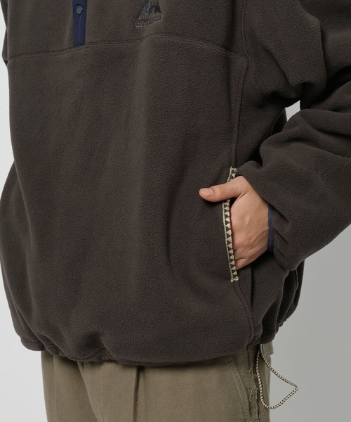 niko and...（ニコアンド）の「【CITY CREEK】ハーフボタンフリースプルオーバー（その他トップス・レディース・チャコール/ベージュ/スカイブルー・LARGE/MEDIUM）」の20枚目の写真