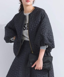 PICCIN | 【セットアップ可能】星キルティングバルーンスリーブジャケット(セットアップ)