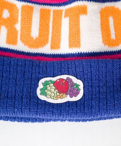 FRUIT OF THE LOOM(フルーツオブザルーム)の「【FRUIT OF THE LOOM】KIDS BON BON Knit watch(ニットキャップ/ビーニー・キッズ・ベージュ/イエロー・FREE)」の4枚目の写真