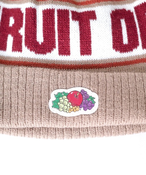FRUIT OF THE LOOM(フルーツオブザルーム)の「【FRUIT OF THE LOOM】KIDS BON BON Knit watch(ニットキャップ/ビーニー・キッズ・ベージュ/イエロー・FREE)」の6枚目の写真