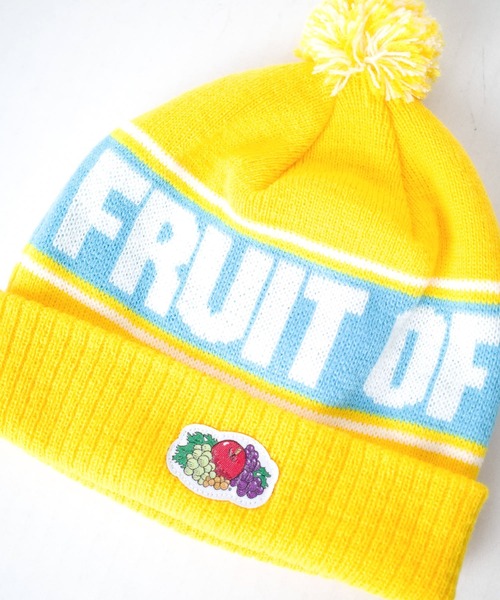 FRUIT OF THE LOOM(フルーツオブザルーム)の「【FRUIT OF THE LOOM】KIDS BON BON Knit watch(ニットキャップ/ビーニー・キッズ・ベージュ/イエロー・FREE)」の10枚目の写真