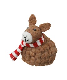 MARK'S（マークス）の「マークス モコモコアニマル・ウサギ クリスマス インテリア（インテリア雑貨）」