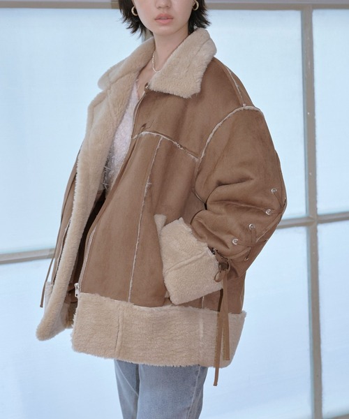 リボンムートンコート（ムートンコート）｜Lil Ambition（リル