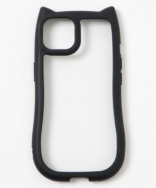 WEGO（ウィゴー）の「WEGO/猫耳フレームiphoneケース(ブラック)（スマホケース/カバー・レディース・その他3/その他2/その他1/その他4・FREE）」の5枚目の写真