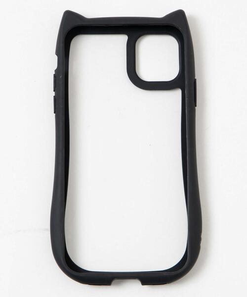 WEGO（ウィゴー）の「WEGO/猫耳フレームiphoneケース(ブラック)（スマホケース/カバー・レディース・その他3/その他2/その他1/その他4・FREE）」の6枚目の写真