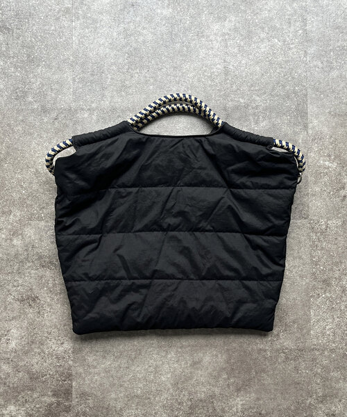 CPCM(シーピーシーエム)の「パラコードパフトート&ショルダーバッグ(ショルダーバッグ・メンズ・アイボリー/ブラック・FREE)」の10枚目の写真