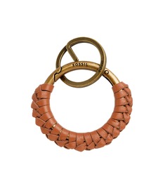 FOSSIL（フォッシル）の「フォッシル キーホルダー メンズ メタル オレンジ  MLG0773971（キーケース/キーアクセサリー）」