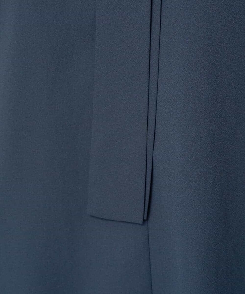 a.v.v(アーヴェヴェ)の「【洗える】ボウタイブラウス(シャツ/ブラウス・レディース・ネイビー/ホワイト/アイボリー・34/36/38/40/42)」の7枚目の写真