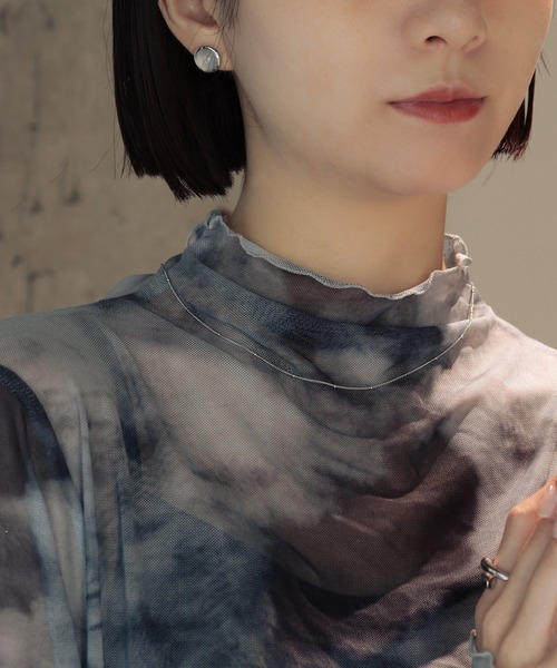bonu.(ボヌ)の「【silver925】ボールチェーンネックレス(ネックレス・レディース・シルバー/ゴールド・FREE)」の3枚目の写真