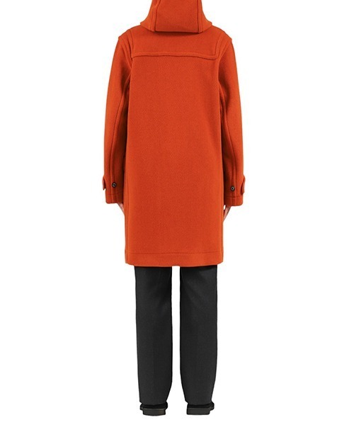 INVERTERE（インバーティア）の「INVERTERE / インバーティア：DUFFLE COAT REGULAR FIT：IV242JE25011[MUS]（ダッフルコート・メンズ・オレンジ・38）」の12枚目の写真