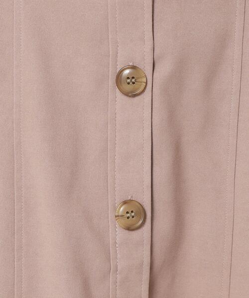 ITS'DEMO（イッツデモ）の「◆【後ろウエストゴム／手洗い可】フロントボタンスカート（スカート・レディース・ダークブラウン/ブルー/ネイビー/ベージュ・00）」の12枚目の写真