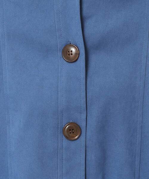 ITS'DEMO（イッツデモ）の「◆【後ろウエストゴム／手洗い可】フロントボタンスカート（スカート・レディース・ダークブラウン/ブルー/ネイビー/ベージュ・00）」の16枚目の写真