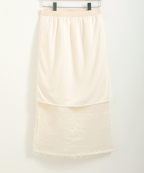 MERAKI（メラキ）の「フラワーモチーフタイトスカート（スカート・レディース・ホワイト/ブラック・S/M）」の17枚目の写真