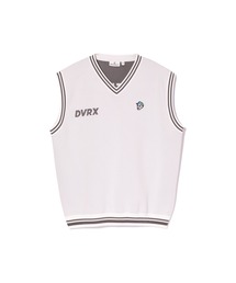 Born to Golf チェッカーリブニットベスト（ベスト）｜DEVEREUX GOLF