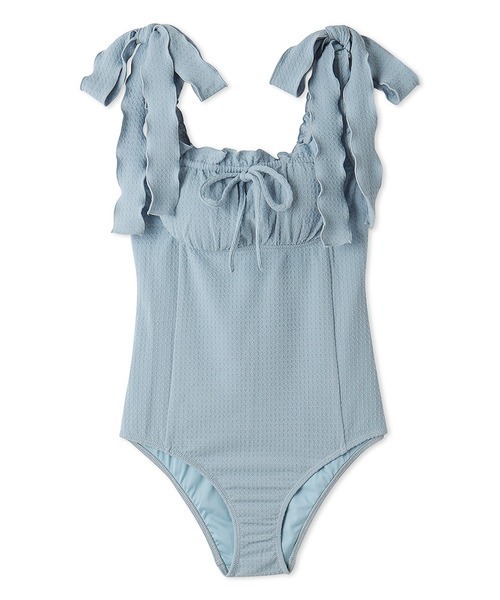 LILY BROWN（リリーブラウン）の「ショルダーリボンスウィムウェア