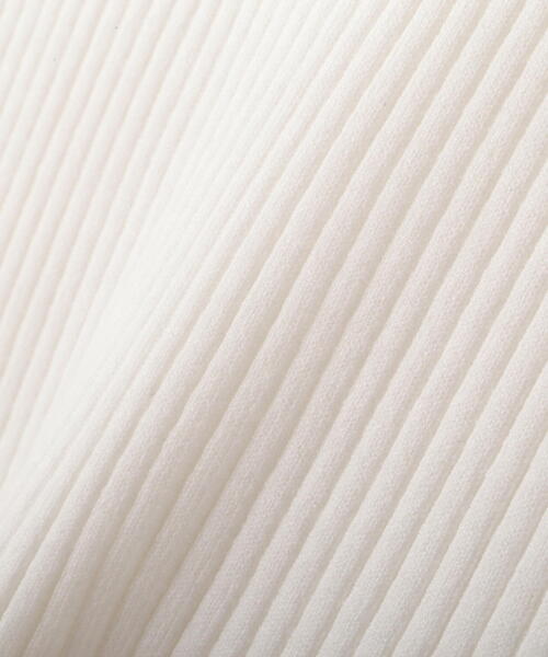 PROPORTION BODY DRESSING（プロポーションボディドレッシング）の「ボートネックリブニット / 1215170203（ニット/セーター・レディース・ホワイト系その他/パープル/オフホワイト・MEDIUM/SMALL）」の21枚目の写真