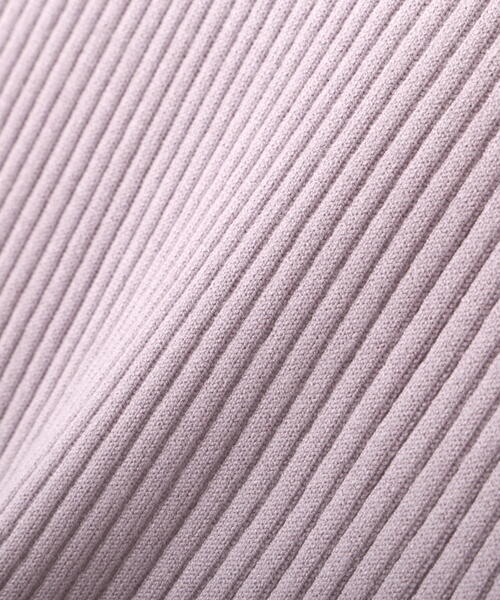 PROPORTION BODY DRESSING（プロポーションボディドレッシング）の「ボートネックリブニット / 1215170203（ニット/セーター・レディース・ホワイト系その他/パープル/オフホワイト・MEDIUM/SMALL）」の11枚目の写真