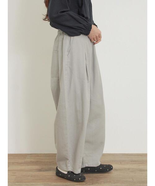 Samansa Mos2（サマンサ モスモス）の「【M/Lサイズ】ツイル/デニムカーブパンツ（その他パンツ・レディース・ベージュ/ブラック/グレー/キナリ・L/M）」の22枚目の写真