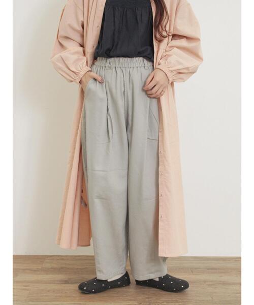 Samansa Mos2（サマンサ モスモス）の「【M/Lサイズ】ツイル/デニムカーブパンツ（その他パンツ・レディース・ベージュ/ブラック/グレー/キナリ・L/M）」の19枚目の写真