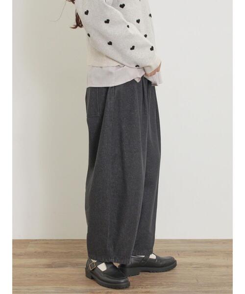 Samansa Mos2（サマンサ モスモス）の「【M/Lサイズ】ツイル/デニムカーブパンツ（その他パンツ・レディース・ベージュ/ブラック/グレー/キナリ・L/M）」の11枚目の写真