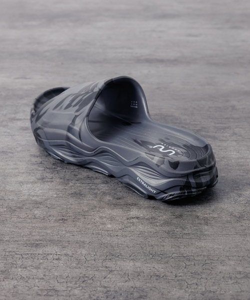 Doubleu(ダブリュー)の「【Doubleu /ダブリュー】ULTRA SPORTY SLIDE MBL EVA/ マーブル /スライド サンダル(サンダル・メンズ・グレー系その他/ブラック・41/42/43/40)」の10枚目の写真